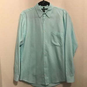 IKE BEHAR Twill Dress Shirt